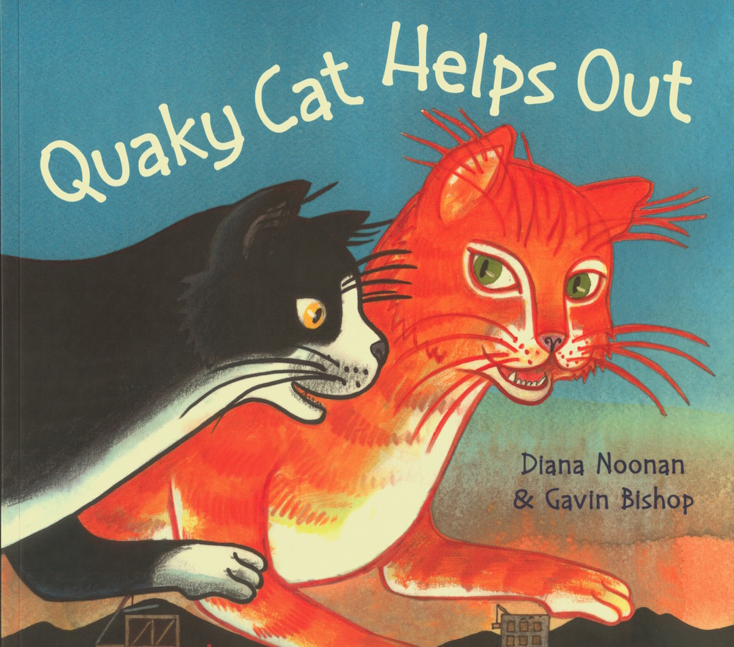 Quaky Cat Helps Out